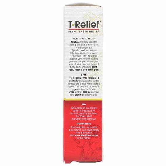 T-Relief Arnica +12 Extra Strength Pain Cream, MDN
